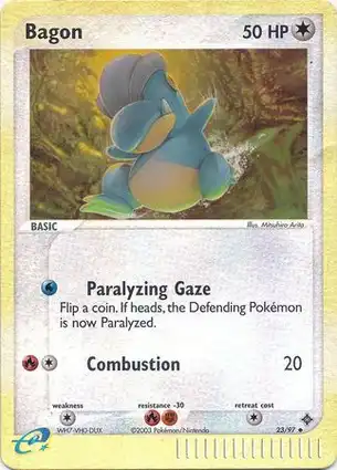 Bagon 23/97 EX Dragon
