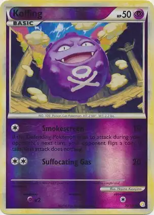 Koffing 70/123 HeartGold & SoulSilver