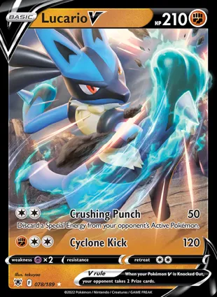 Lucario V 078/189 Astral Radiance