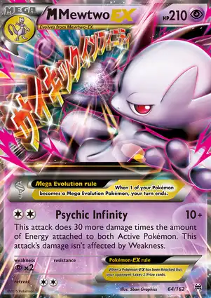 M Mewtwo-EX 64/162 BREAKthrough