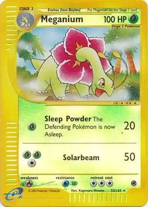 Meganium 53/165 Expedition Base Set