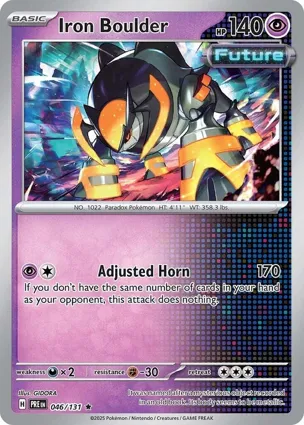 Iron Boulder 046/131 Prismatic Evolutions