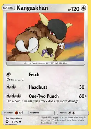 Kangaskhan 55/70 Dragon Majesty