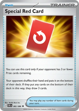 Special Red Card 082/086 Chaos Rising