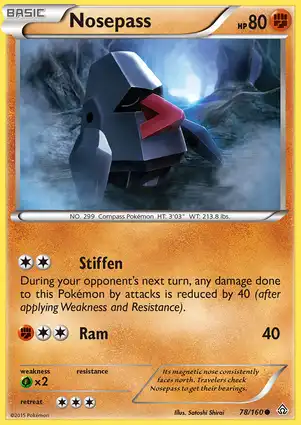 Nosepass 78/160 Primal Clash