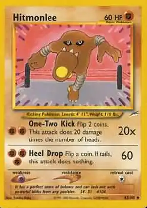 Hitmonlee 42/105 Neo Destiny