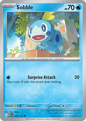 Sobble 039/132 Mega Evolution