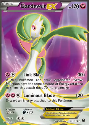 Gardevoir-EX 111/114 Steam Siege