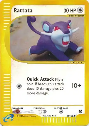Rattata 128/165 Expedition Base Set