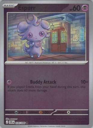 Espurr 036/086 Chaos Rising