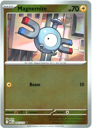 Magnemite 045/132 Mega Evolution