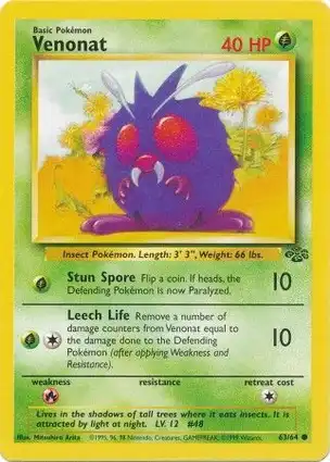 Venonat 63/64 Jungle