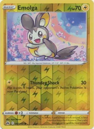 Emolga 047/159 Crown Zenith
