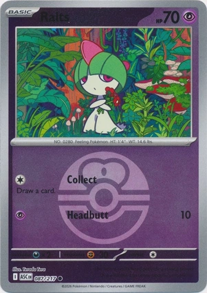 Ralts 087/217 Ascended Heroes