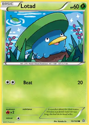 Lotad 10/160 Primal Clash