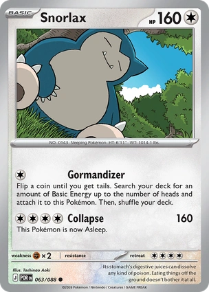 Snorlax 063/088 Perfect Order