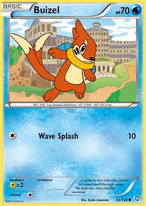 Buizel 32/124 Dragons Exalted