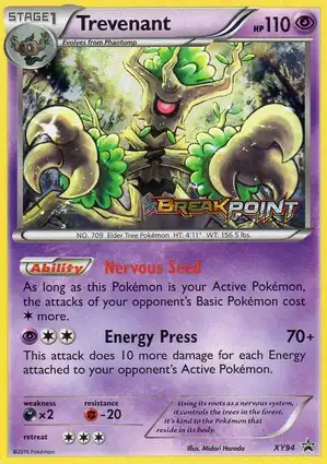 Trevenant XY94 XY Promos