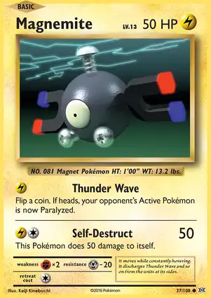 Magnemite 37/108 Evolutions