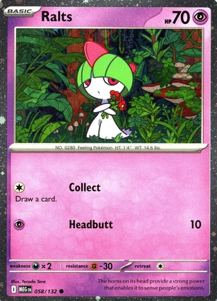 Ralts 058/132 Mega Evolution
