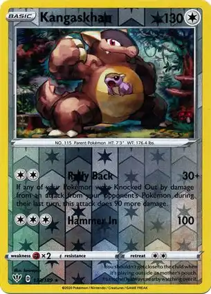 Kangaskhan 133/189 Darkness Ablaze