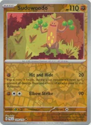 Sudowoodo 109/193 Paldea Evolved
