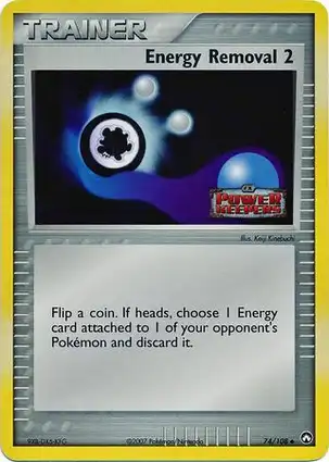 Energy Removal 2 74/108 EX Power Keepers