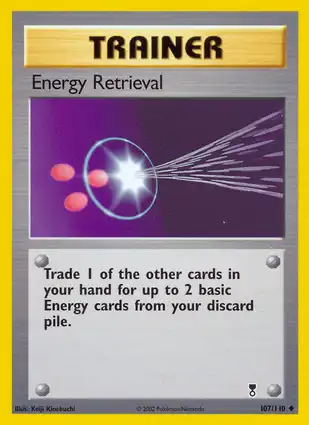 Energy Retrieval 107/110 Legendary Collection