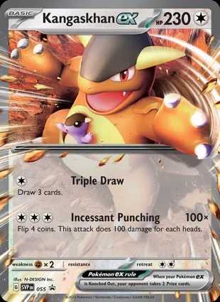Kangaskhan ex 055 Scarlet & Violet Promos