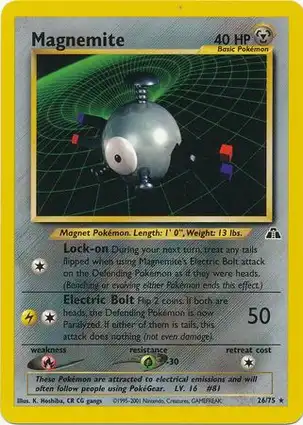 Magnemite 26/75 Neo Discovery