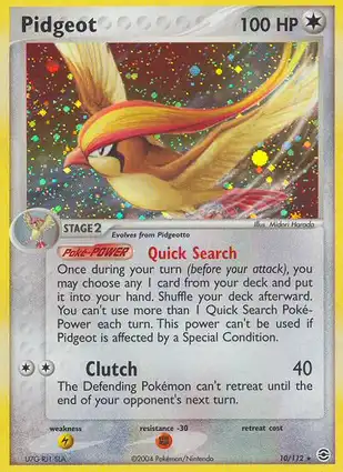 Pidgeot 10/112 EX FireRed & LeafGreen