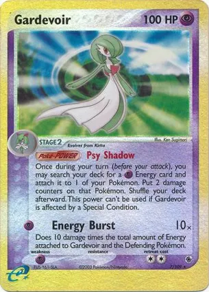 Gardevoir 7/109 EX Ruby & Sapphire