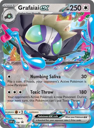 Grafaiai ex 100 Scarlet & Violet Promos