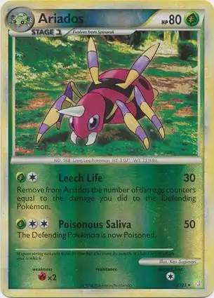 Ariados 15/123 HeartGold & SoulSilver