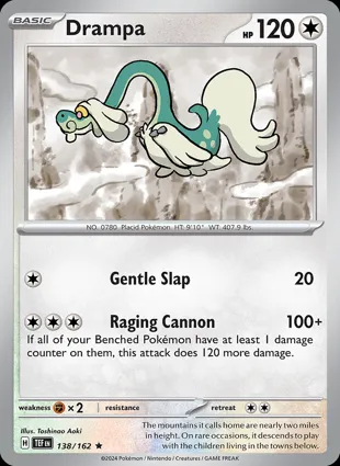 Drampa 138/162 Temporal Forces