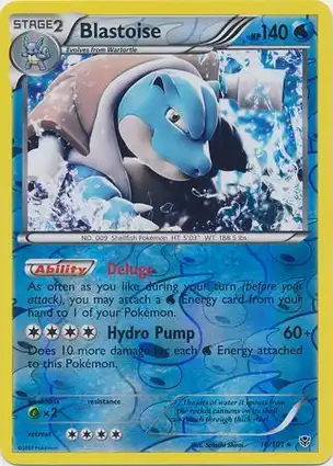Blastoise 16/101 Plasma Blast