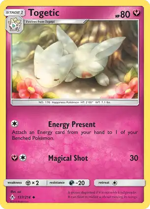 Togetic 137/214 Unbroken Bonds