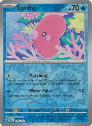 Luvdisc 047/193 Paldea Evolved