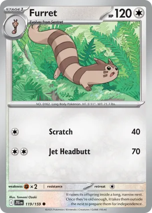 Furret 119/159 Journey Together