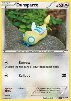 Dunsparce 68/108 Roaring Skies