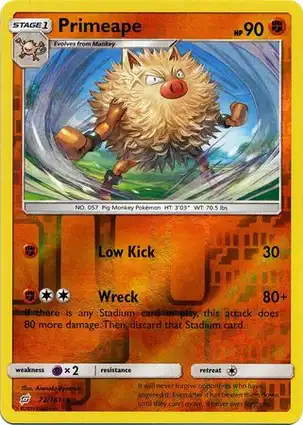 Primeape 72/181 Team Up