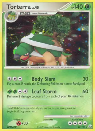 Torterra 17/130 Diamond & Pearl