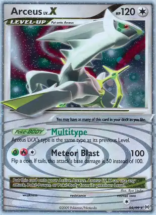 Arceus LV.X 95/99 Arceus