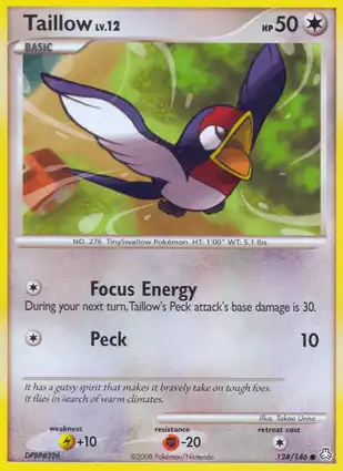 Taillow 124/146 Legends Awakened