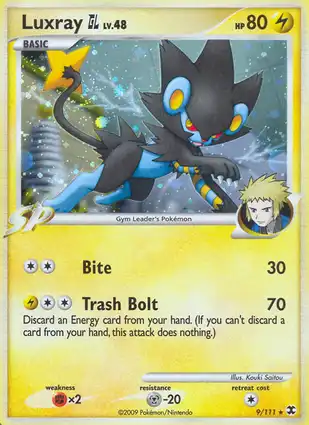 Luxray GL 9/111 Rising Rivals