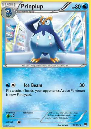 Prinplup 37/162 BREAKthrough