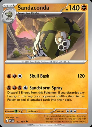 Sandaconda 120/198 Scarlet & Violet