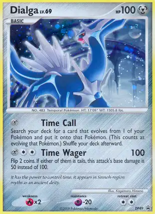 Dialga DP49 Diamond & Pearl Promos