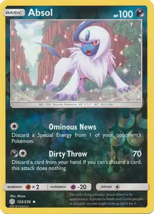 Absol 133/236 Cosmic Eclipse