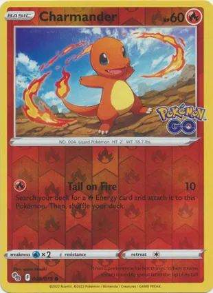 Charmander 008/078 Pokémon GO